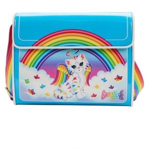 NWT Lisa Frank Loungefly Angel Kitty Crossbody